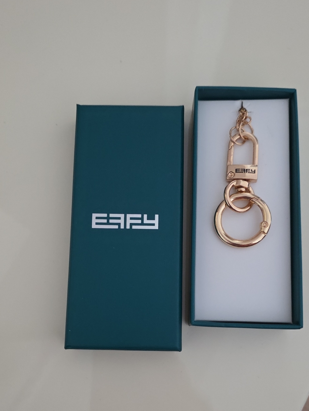 EFFY key chain. Brand new